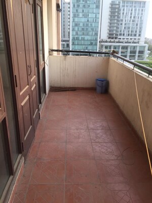 Balcony in 2 BHK Apartment at Milan CGHS, Sector 39 – for Rent