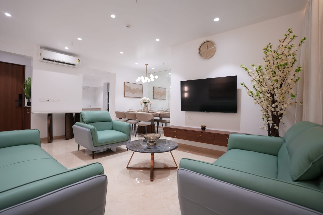 3 BHK + Servant Room Apartment For Rent in Venkatesh Skydale Phase 3