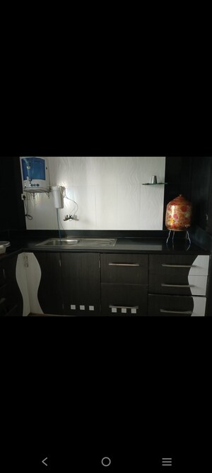 Kitchen in 3 BHK Apartment at Arjun Elegance, Naranpura – for Rent