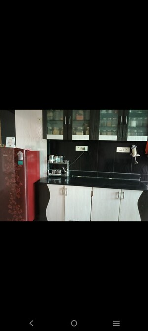 Kitchen in 3 BHK Apartment at Arjun Elegance, Naranpura – for Rent