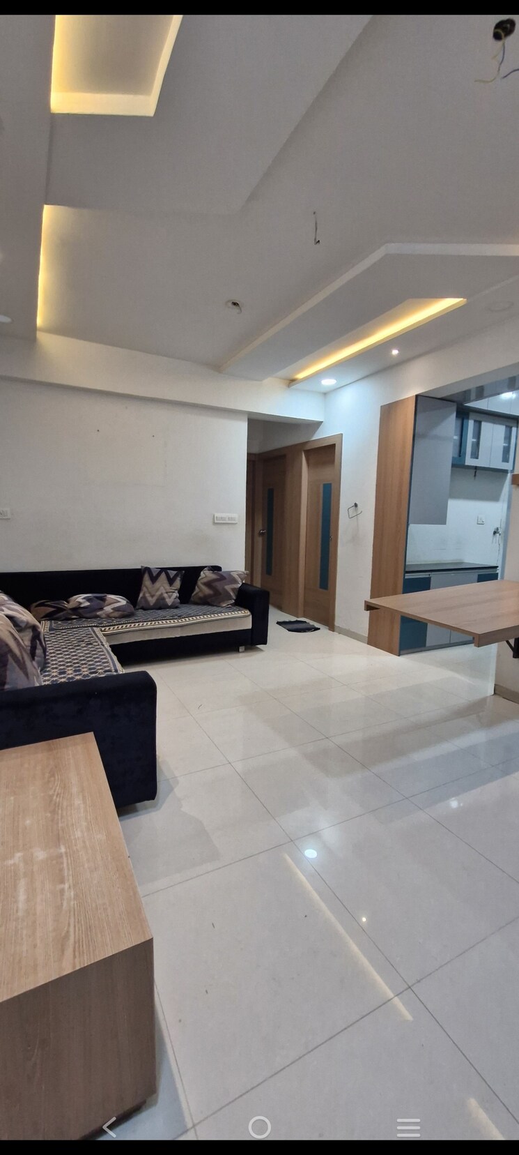 Living Room, sun-real-home 2 Bedroom 1200 Sq.Ft. Apartment In Ranip Ahmedabad 9527285