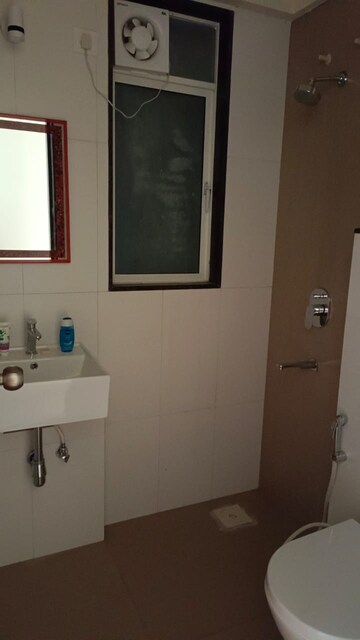 Attached Bathroom in 2 BHK Apartment at Siddha Seabrook, Kandivali West – for Rent