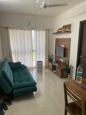 Living Room in 2 BHK Apartment at Sethia Imperial Avenue, Malad East – for Rent