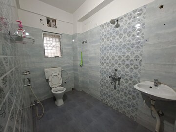Bathroom in 3 BHK Apartment at New Town – for Sale