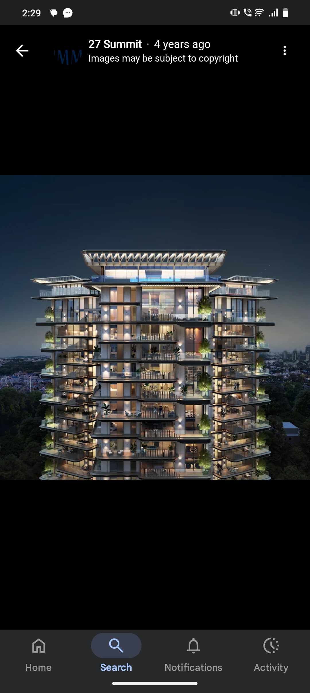 4 BHK + Servant Room Apartment For Rent in Nestled 27 Summit