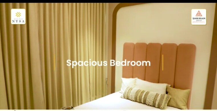 Bedroom, organic-dhanorina 3 Bedroom 1060 Sq.Ft. Apartment In Dhanori Pune 9527581