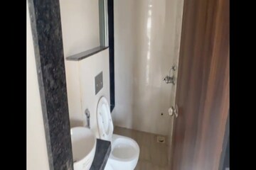 Bathroom in 1 BHK Apartment at JP North Alexa, Mira Road – for Rent