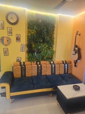 Living Room in 3 BHK Apartment at BPTP The Resort, Sector 75 – for Rent