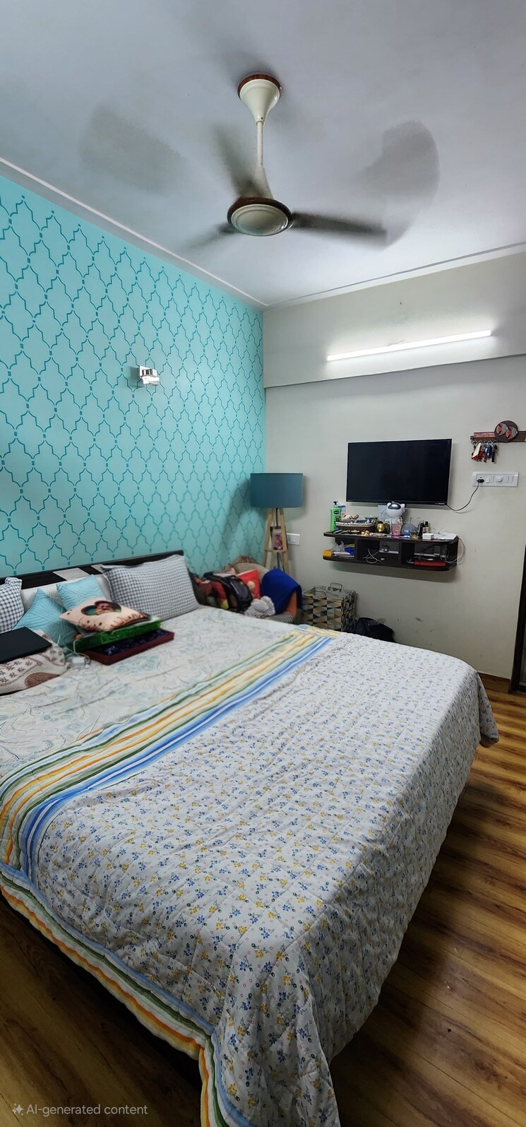 Master Bedroom, crystal-garden-estate-chs 1.5 Bedroom 485 Sq.Ft. Apartment In Manpada Thane 9527850