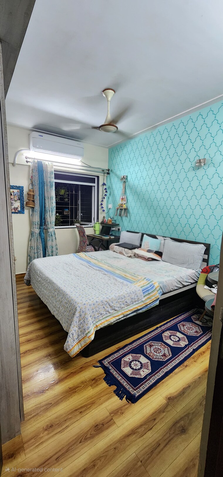 Bedroom, crystal-garden-estate-chs 1.5 Bedroom 485 Sq.Ft. Apartment In Manpada Thane 9527850