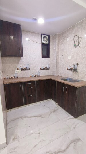 Kitchen in 2 BHK Builder Floor at Saket – for Rent