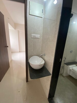 Bathroom in 2 BHK Apartment at Wadhwani Om Mangalam Chaitanya, Ravet – for Rent