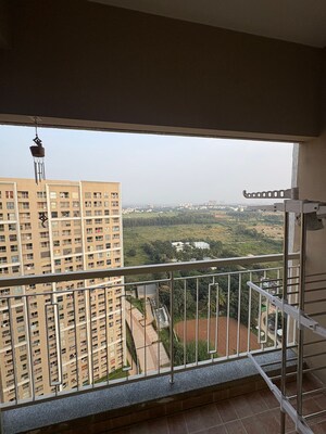 Balcony in 2 BHK Apartment at Sobha Dream Gardens, Thanisandra Main Road – for Rent
