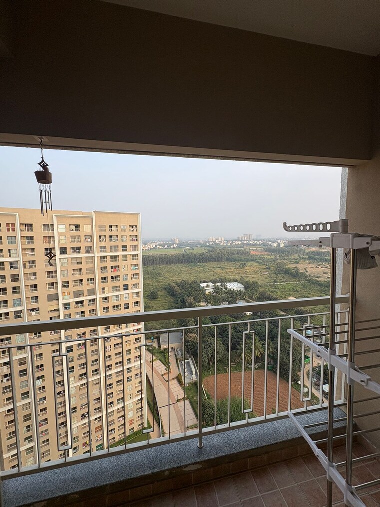 Balcony, sobha-dream-gardens 2 Bedroom 1058 Sq.Ft. Apartment In Thanisandra Main Road Bangalore 9527971