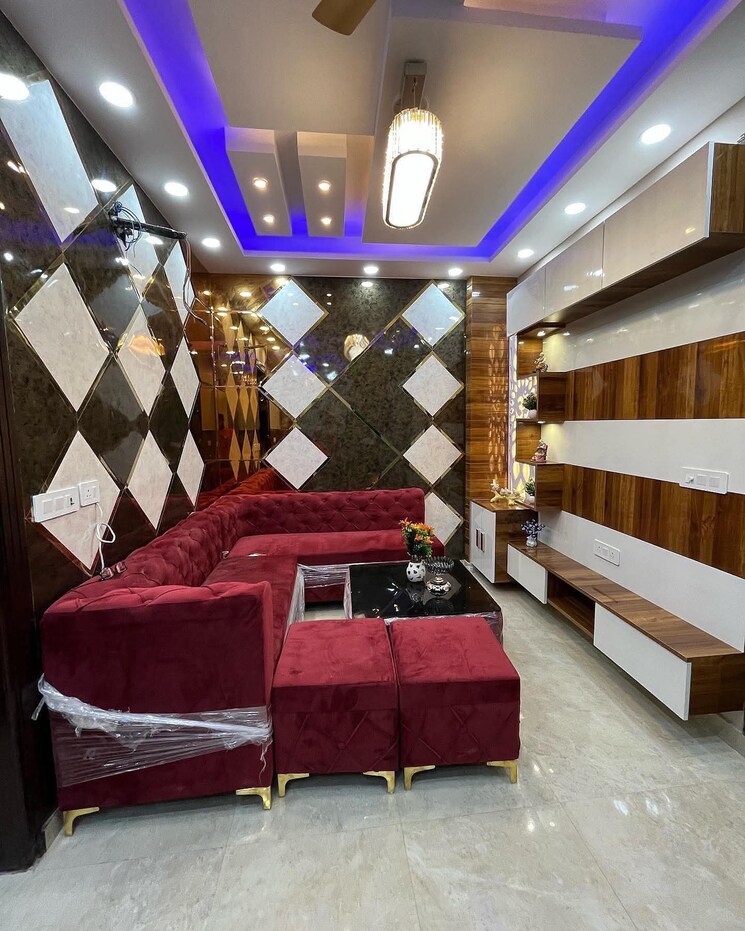 Living Room, sa-homes-i 2.5 Bedroom 452 Sq.Ft. Builder Floor In Uttam Nagar Delhi 9528007