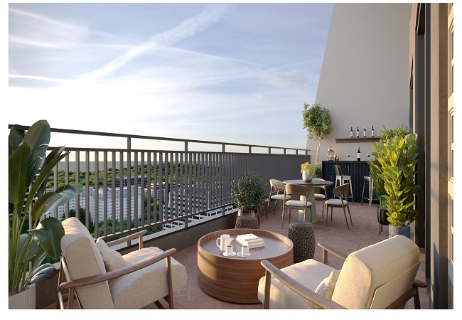 4 BHK + Pooja Room Apartment For Sale in Sri Sky Side