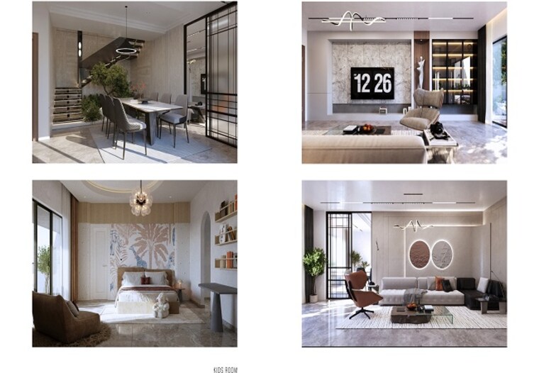 Floor Plan, sri-sky-side 4 Bedroom 3547 Sq.Ft. Apartment In Mokila Hyderabad 9528018