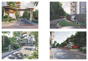 Balcony in 4 BHK Apartment at Sri Sky Side, Mokila – for Sale