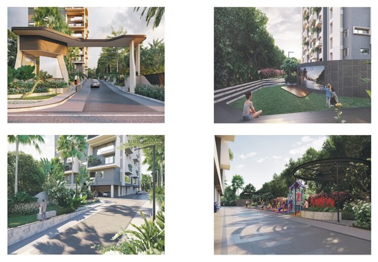 Balcony, sri-sky-side 4 Bedroom 3547 Sq.Ft. Apartment In Mokila Hyderabad 9528018