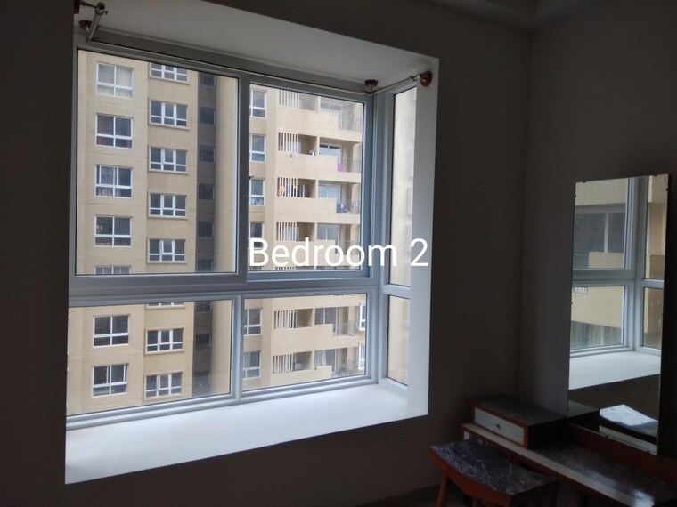 Living Room, bhartiya-nikoo-homes 2.5 Bedroom 1200 Sq.Ft. Apartment In Thanisandra Main Road Bangalore 9528021