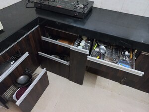 Kitchen in 2 BHK Apartment at Pimple Nilakh – for Rent