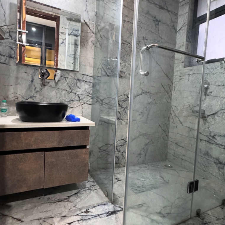 Bathroom, udyog nagar 3 Bedroom 1866 Sq.Ft. Builder Floor In Udyog Nagar Mumbai 9528118