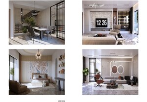 Floor Plan in 4 BHK Apartment at Sri Sky Side, Mokila – for Sale