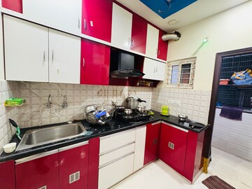 Kitchen in 2 BHK Builder Floor at Nallagandla – for Rent