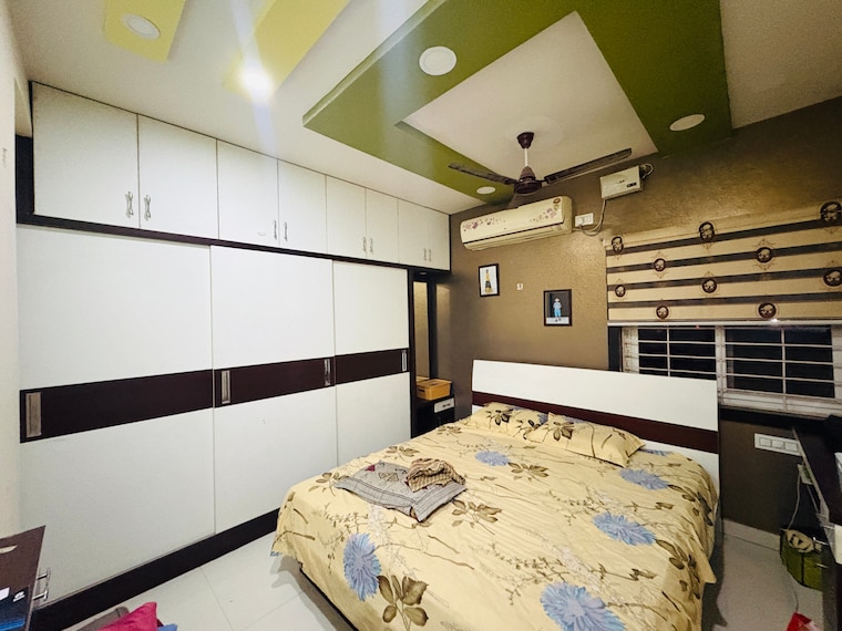 Bedroom, nallagandla 2 Bedroom 1100 Sq.Ft. Builder Floor In Nallagandla Hyderabad 9528091