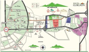  Plot – Map Location View at Meffier Golden Park, Sohna Sector 4 - for Sale