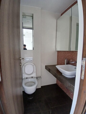 Bathroom in 4 BHK Apartment at Lodha The Park, Worli – for Rent