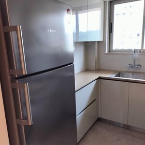 Kitchen in 1 BHK Apartment at Hiranandani Sorrento, Powai – for Rent