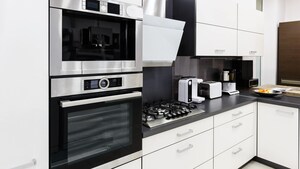 Kitchen in 1 RK Apartment at Ekta CHS Ltd, Gokuldham Colony – for Rent