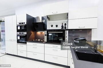 Kitchen in 1 RK Apartment at Ekta CHS Ltd, Gokuldham Colony – for Rent