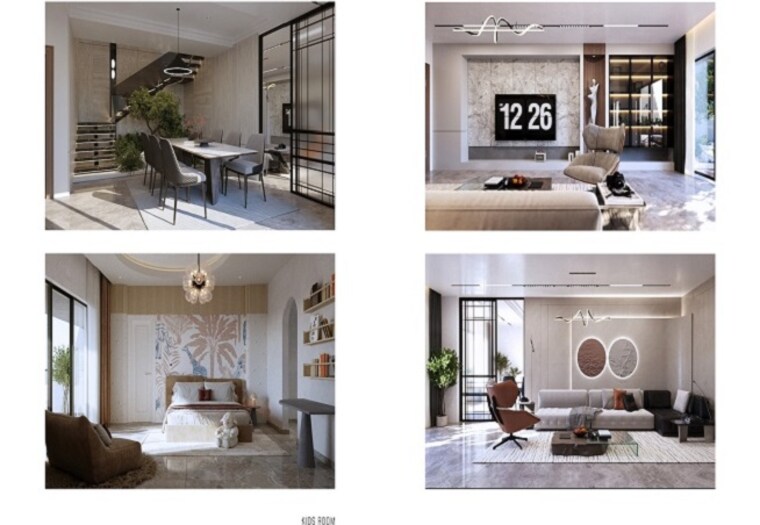 Floor Plan, sri-sky-side 4 Bedroom 3575 Sq.Ft. Apartment In Mokila Hyderabad 9528209