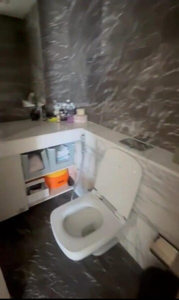 Bathroom in 4 BHK Apartment at Rustomjee Crown, Prabhadevi – for Rent