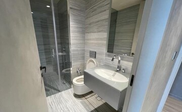 Bathroom in 3 BHK Apartment at Lodha The World Towers World One Tier 2, Worli – for Rent