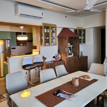 Living Room in 4 BHK Penthouse at Lodha Palava Serenity A, Taloja Bypass Road – for Rent