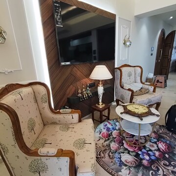 Living Room in 4 BHK Penthouse at Lodha Palava Serenity A, Taloja Bypass Road – for Rent