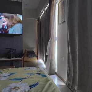 Living Room in 4 BHK Penthouse at Lodha Palava Serenity A, Taloja Bypass Road – for Rent