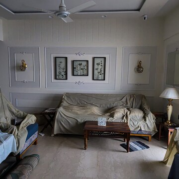 Living Room in 4 BHK Penthouse at Lodha Palava Serenity A, Taloja Bypass Road – for Rent