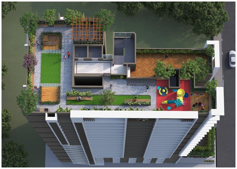 Swimming Pool, bb-anmol-residency 2 Bedroom 643 Sq.Ft. Apartment In Borivali West Mumbai 9527966