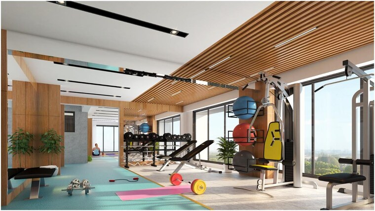 Gym, bb-anmol-residency 2 Bedroom 643 Sq.Ft. Apartment In Borivali West Mumbai 9527966