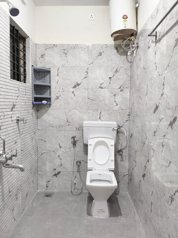 Bathroom in 1 BHK Apartment at Kab Nest, Kaggadasapura – for Rent