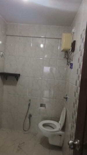 Bathroom in 2 BHK Apartment at Argent Silver Arch CHS, Chembur – for Rent