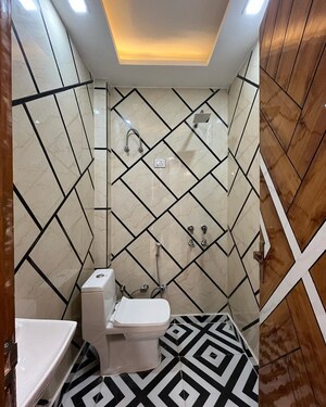 Bathroom in 3.5 BHK Builder Floor at SA HOMES I, Uttam Nagar – for Sale