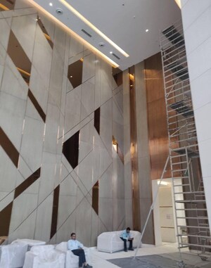 Staircase in 3 BHK Apartment at M3M Heights, Sector 65 – for Sale