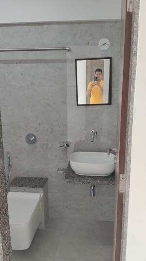 Bathroom in 2.5 BHK Apartment at Sindhi Society, Chembur – for Rent