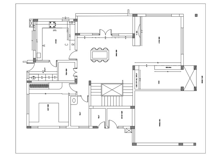 Floor Plan, adarsh-serenity 4 Bedroom 3625 Sq.Ft. Villa In Kannamangala Bangalore 9529056