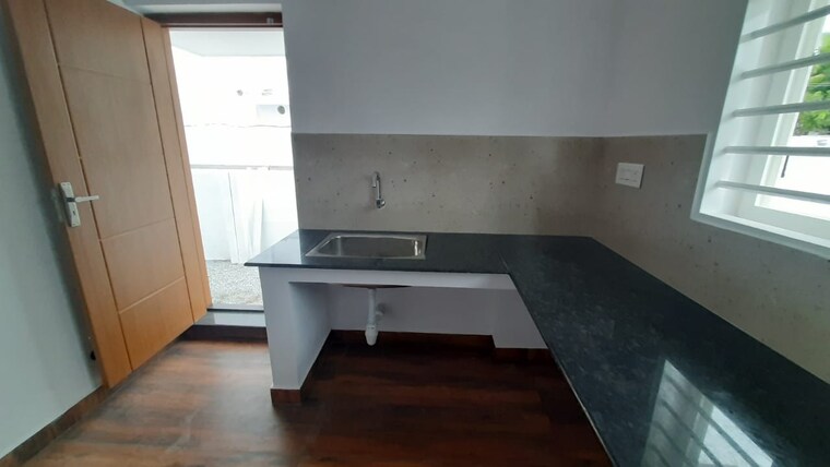 Kitchen, vyttila 3 Bedroom 1250 Sq.Ft. Independent House In Vyttila Kochi 9529142